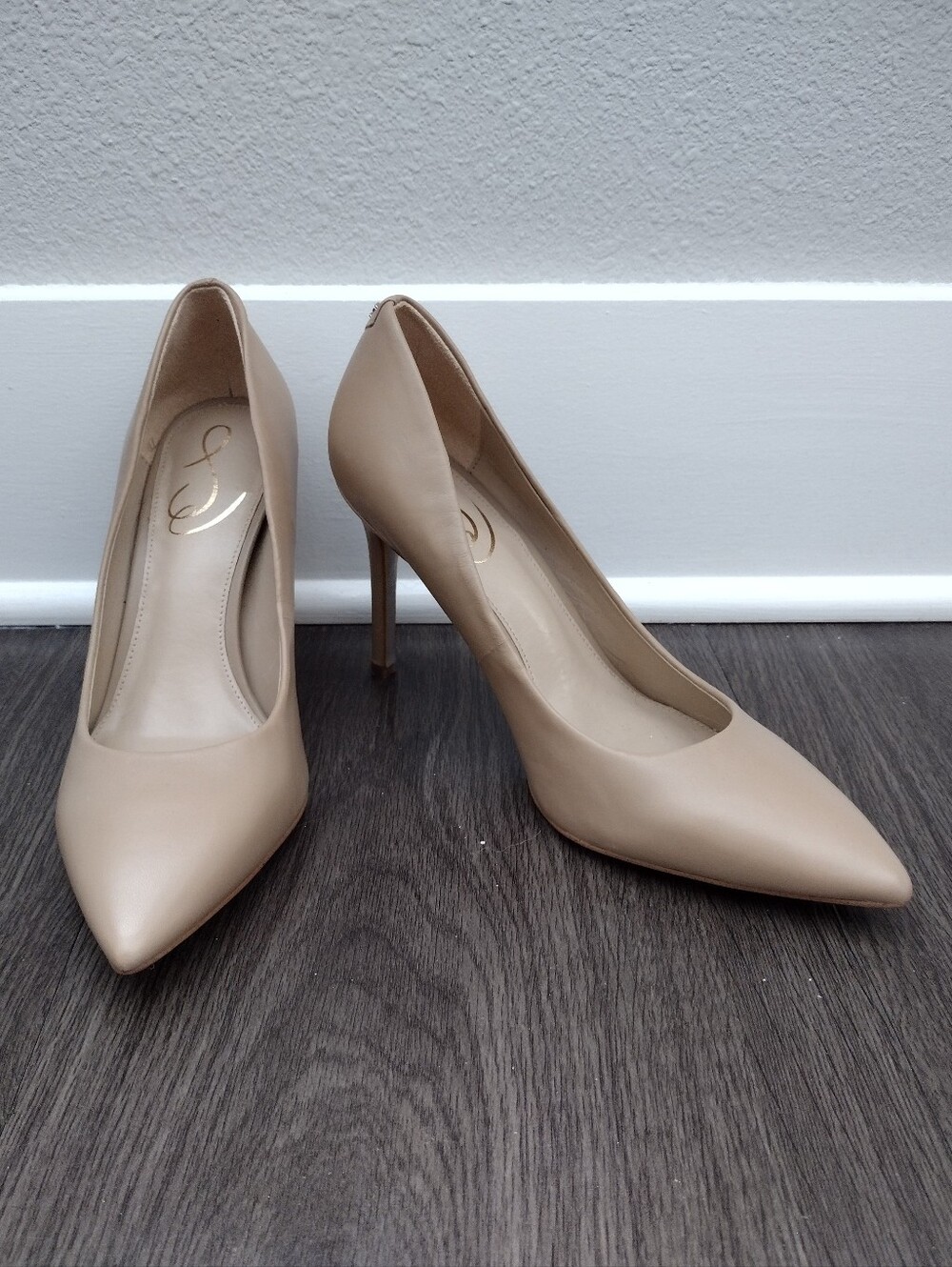 Sam Edelman Leather Hazel Pointed Toe Pump Heels Women's size 6½ W